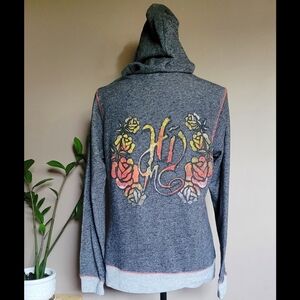 Ladies Harley Davidson light knit hoodie